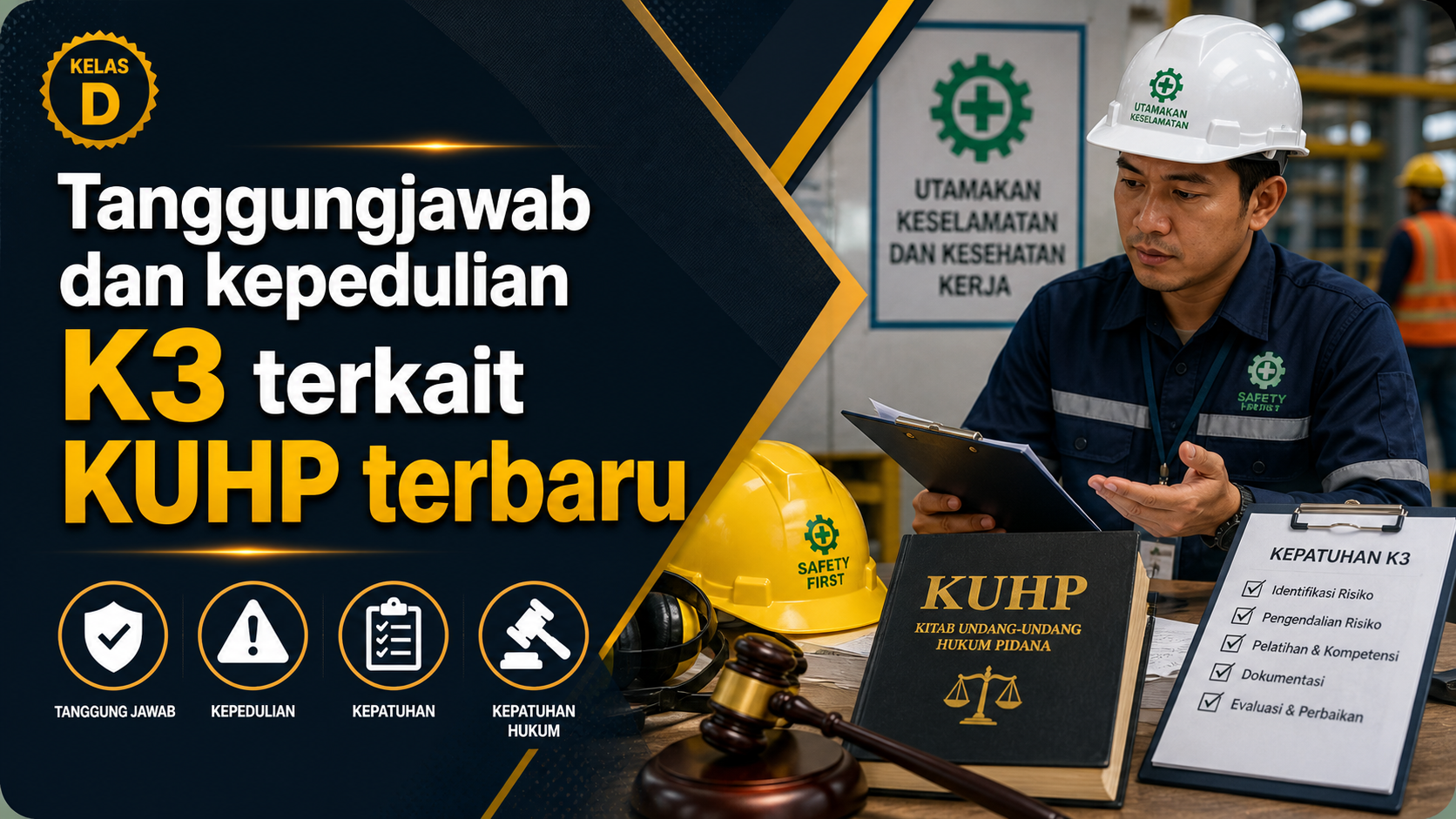 Tanggungjawab dan Kepedulian K3 Terkait KUHP Terbaru
