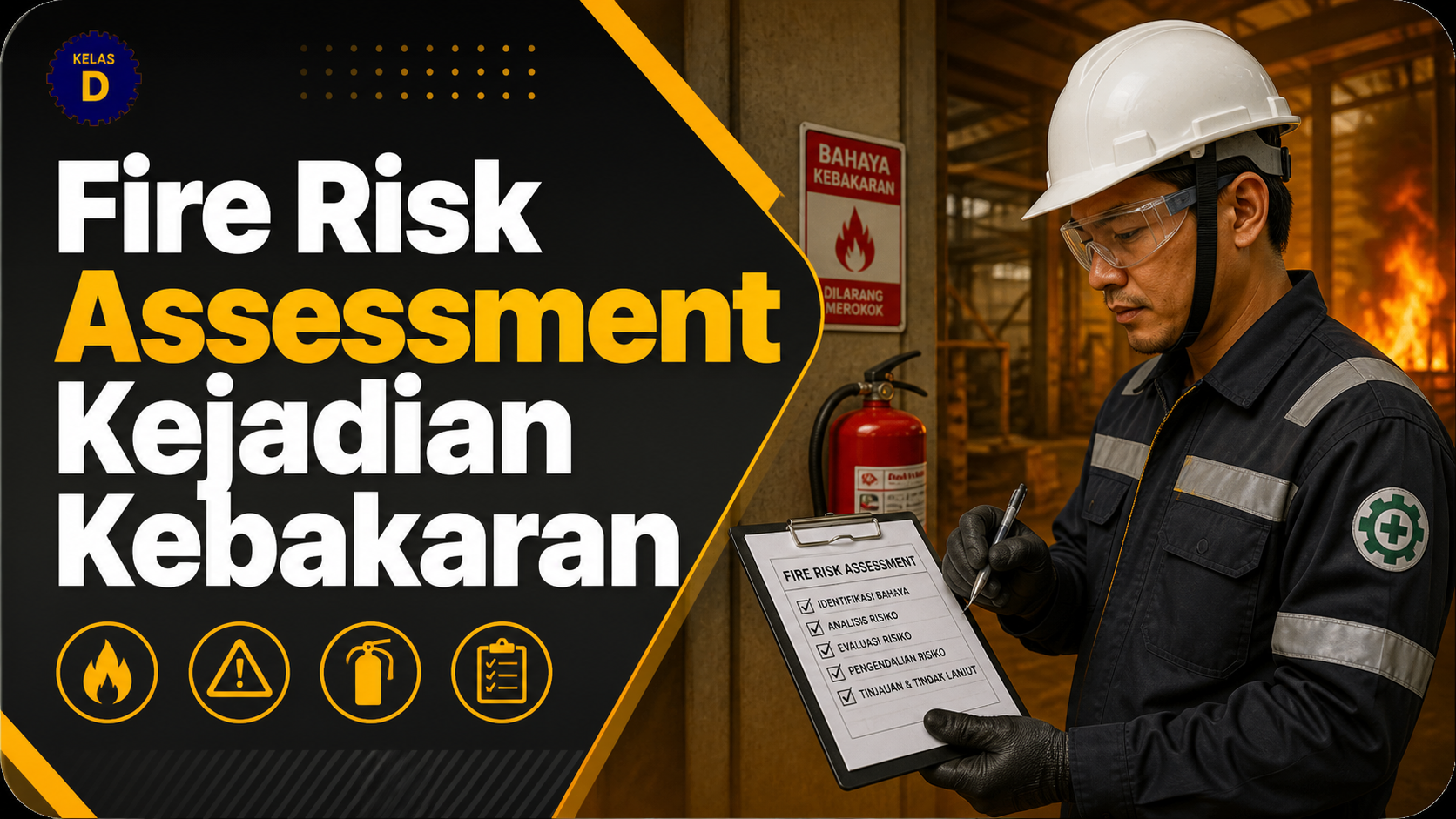 Fire Risk Assessment Kejadian Kebakaran