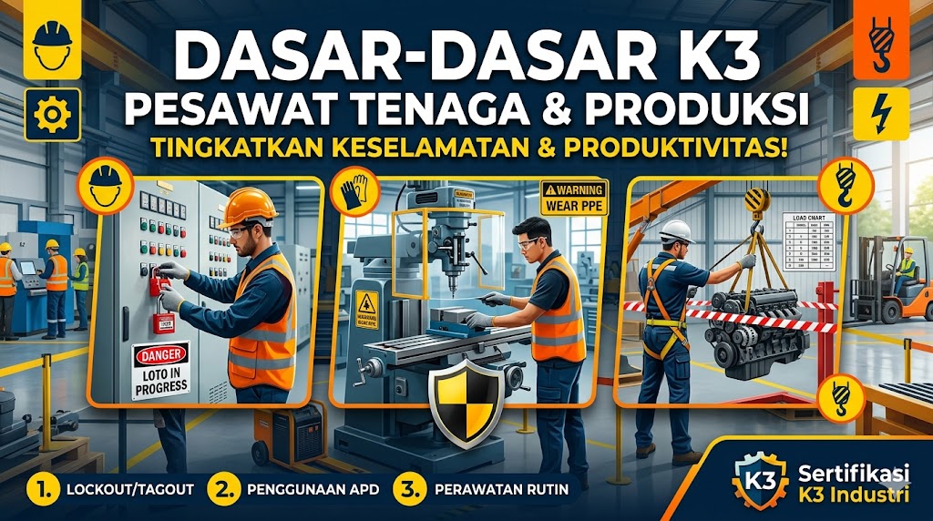 Dasar-Dasar K3 Pesawat Tenaga dan Produksi (PTP)